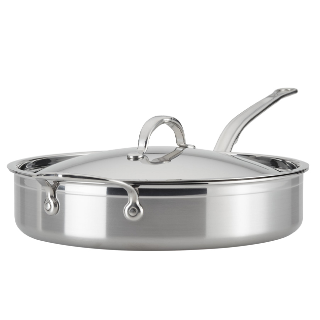 Hestan ProBond® Professional Clad Stainless Steel 5.0 Qt. Covered Sauté Pan
