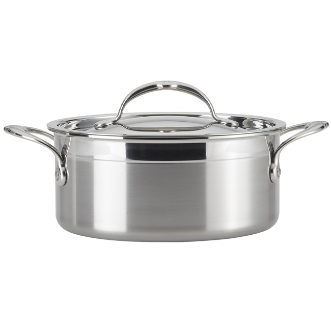 Hestan ProBond® Professional Clad Stainless Steel Soup Pot, 3-Quart