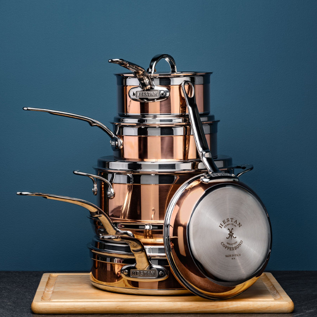 Hestan CopperBond® Copper Induction Ultimate Set, 10-Piece Set