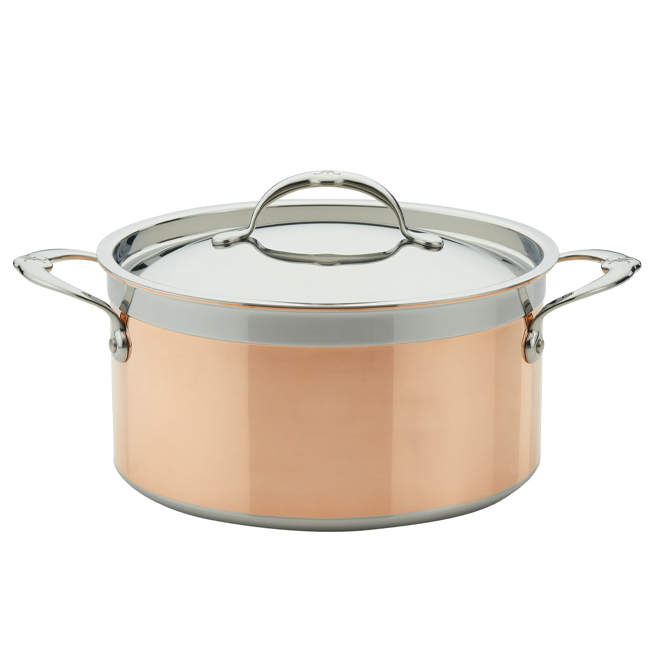 Hestan CopperBond® Copper Induction 6 Qt. Covered Stock Pot