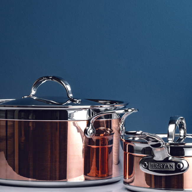 Hestan CopperBond® Copper Induction 6 Qt. Covered Stock Pot