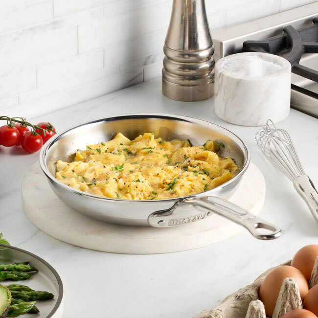 Hestan ProBond® Luxe™ Polished Clad Stainless Steel Skillets | Set of 3