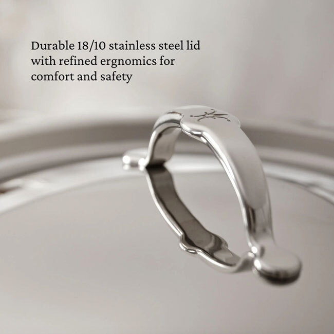 Hestan ProBond® Luxe™ Polished Clad Stainless Steel 5.0 Qt. Essential Pan w/Lid