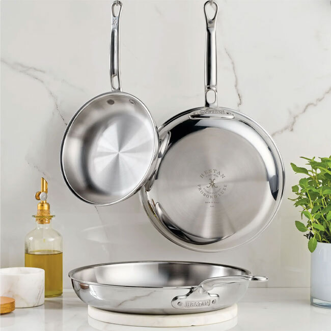 Hestan ProBond® Luxe™ Polished Clad Stainless Steel 8.5” Skillet