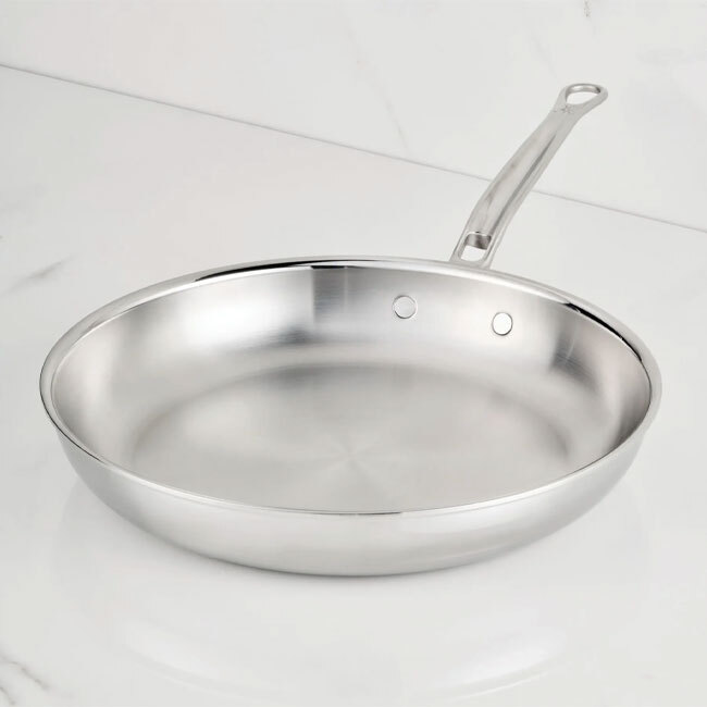 Product Hestan ProBond® Luxe™ Polished Clad Stainless Steel 12.5” Skillet