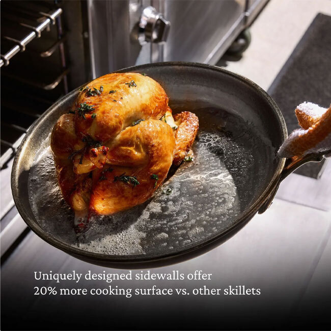 Hestan ProBond® Luxe™ Polished Clad Stainless Steel 12.5” Skillet