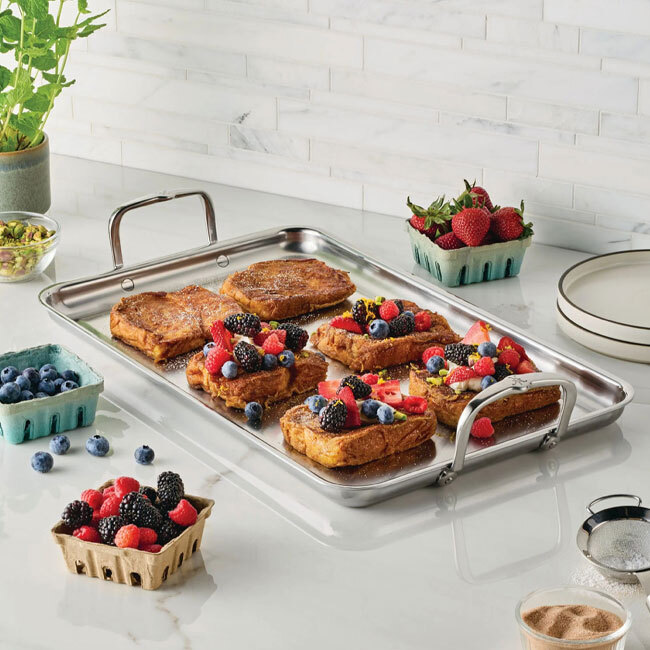 Hestan Provisions Double Burner Griddle | 21” x 13”