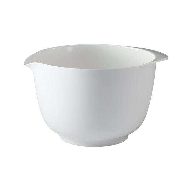 Gourmac 2 Liter Melamine Mixing Bowl | White
