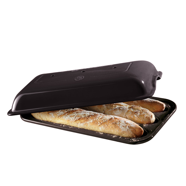Product Emile Henry Baguette Baker | Charcoal