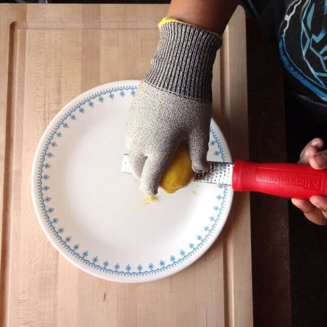 Microplane Kid-Size Cut-Resistant Glove | Yellow