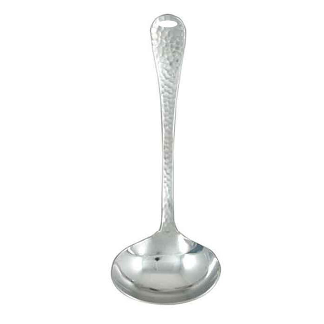 Ginkgo Lafayette Hammered Stainless Steel Soup/Punch Ladle
