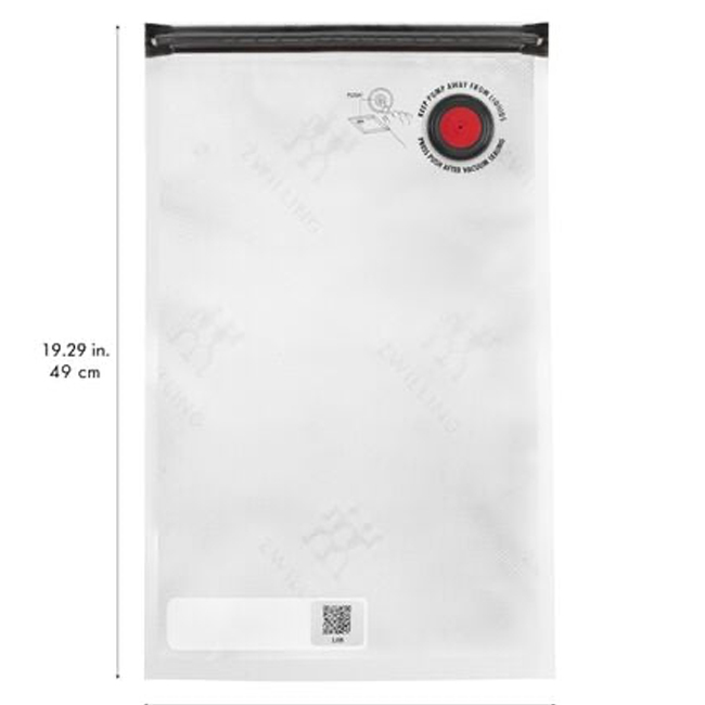 Zwilling Fresh & Save S/M/L - 10-pc Plastic Vacuum Bag Set - large bag