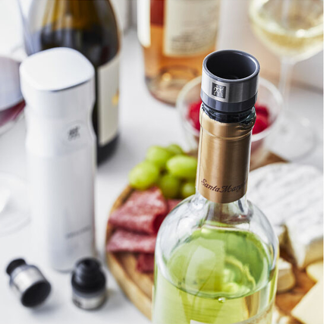 Zwilling Fresh & Save 3-Pc Vacuum Wine Sealer Set