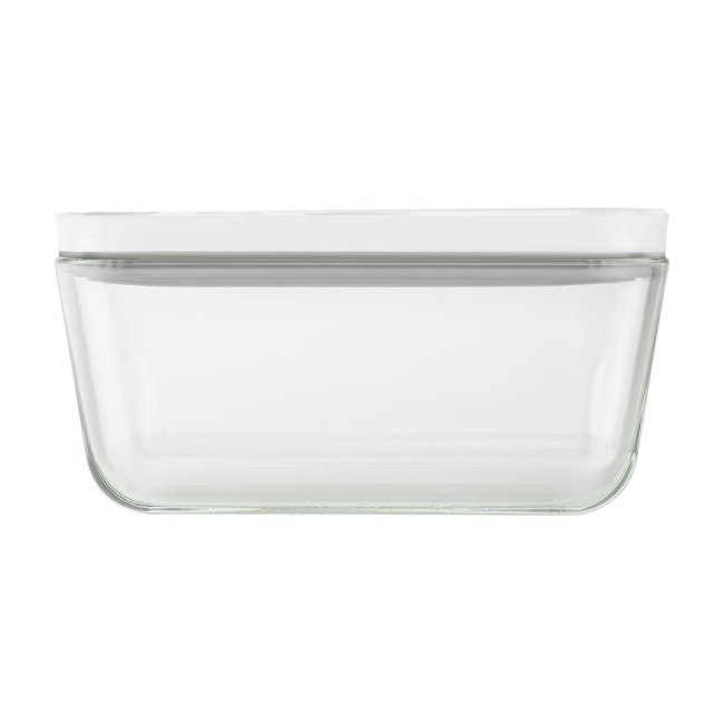 Zwilling Fresh & Save Medium Glass Vacuum Container | Grey - side