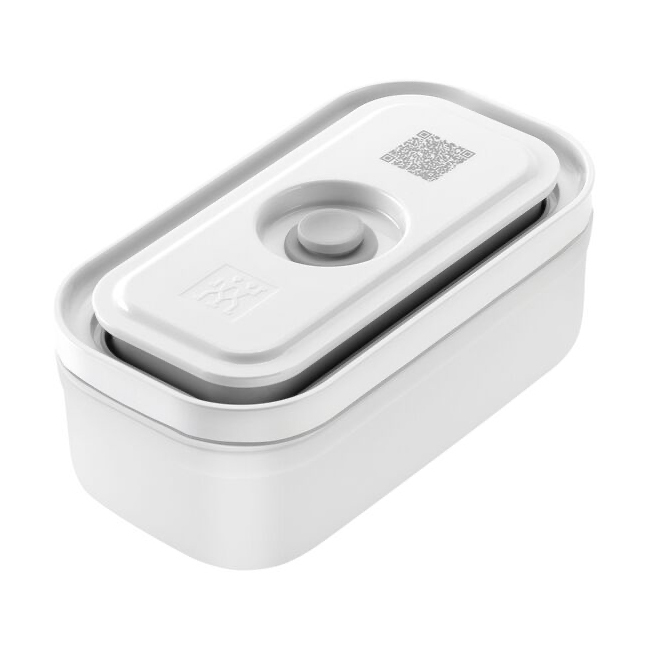 Zwilling Fresh & Save Small Plastic Vacuum Container | Semi-transparent-Grey