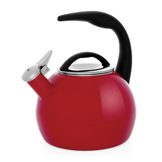 Product Chantal Enamel-on-Steel Anniversary Teakettle - Red
