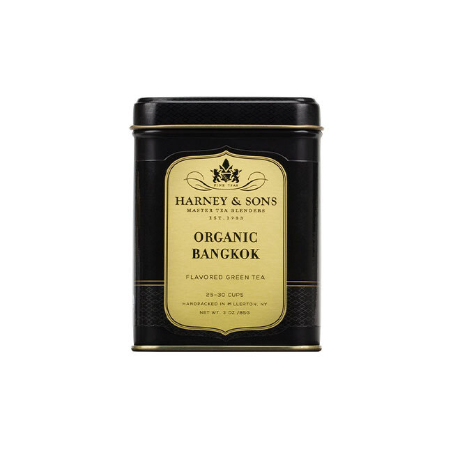 Product Harney & Sons Organic Bangkok Green Tea Tea Tin