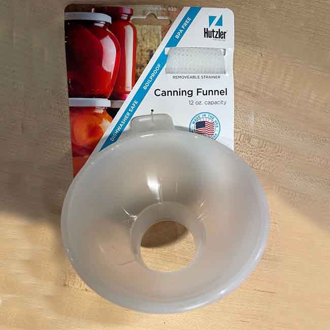 12 oz. Canning Funnel with Removable Strainer