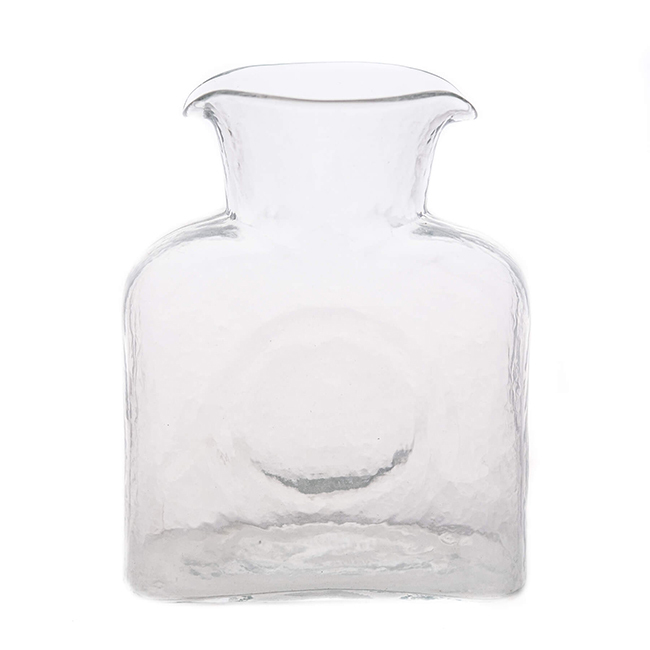 Blenko 384 Glass Bottle | Clear