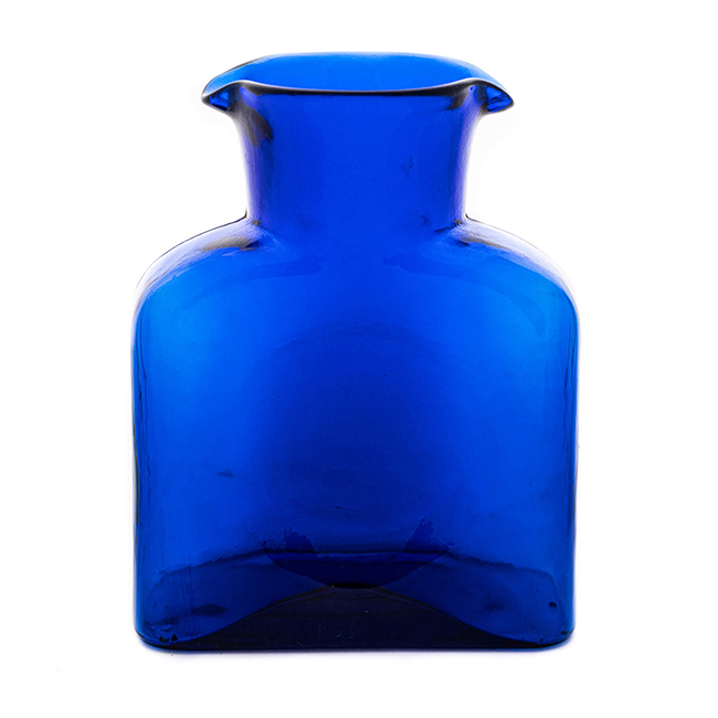 Product Blenko 384 Glass Bottle | Cobalt Blue