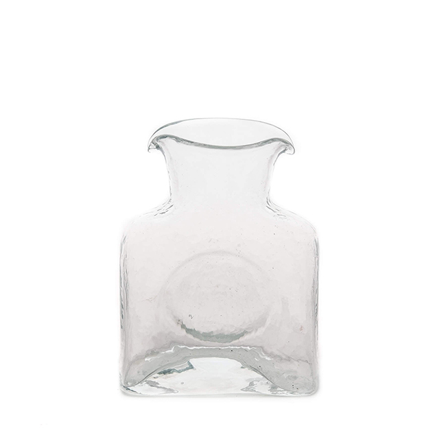 Blenko 384 Mini Glass Water Bottle | Clear