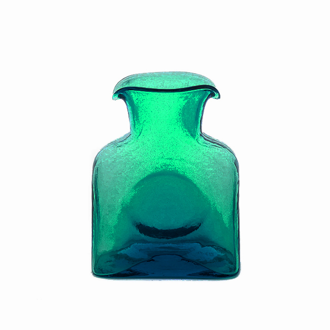 Blenko 384 Mini Glass Water Bottle | Clover