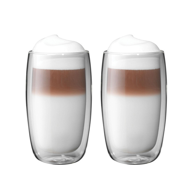 Zwilling Sorrento Latte Glass Set of 2 (with French Press)