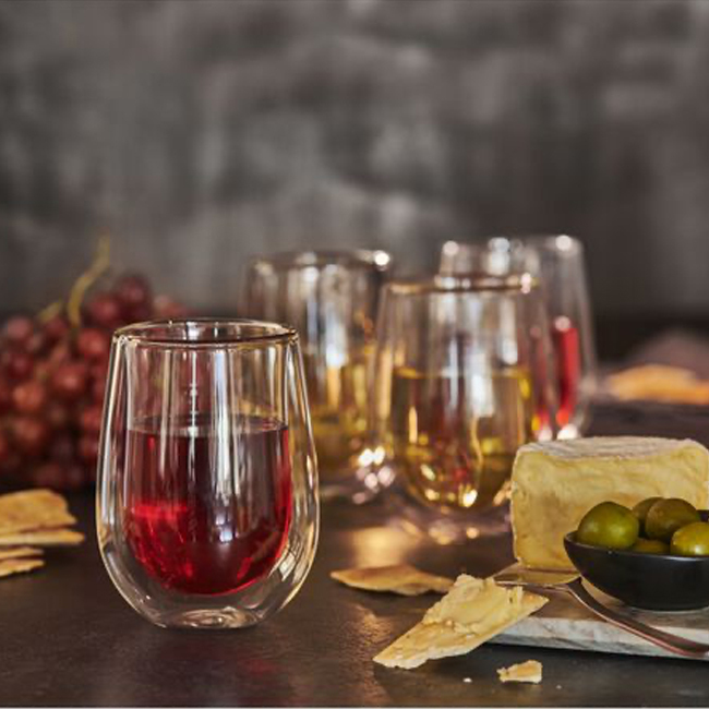 Zwilling Sorrento Stemless White Wine Glass - lifestyle