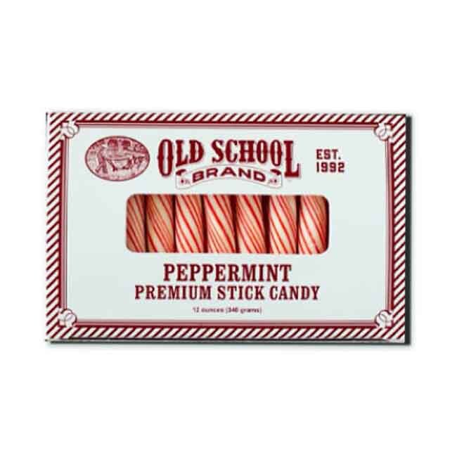 Old School Brand Peppermint Stick Candy