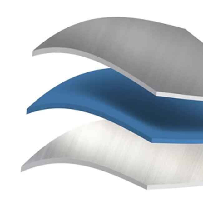 VIKING Pureglide Pro 3-Ply 8 Qt. Stock Pot with Metal Lid