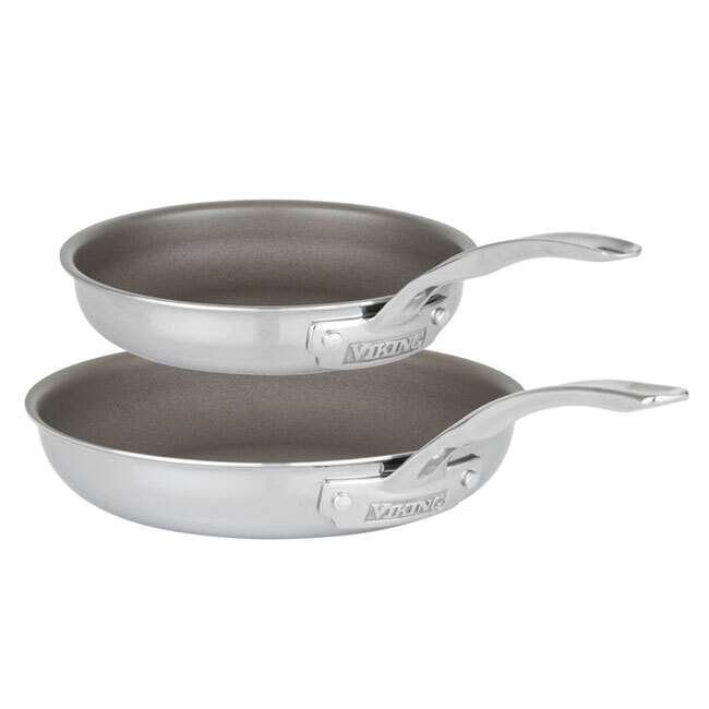 Product VIKING Pureglide Pro 3-Ply 2-Piece Fry Pan Set | 9.5