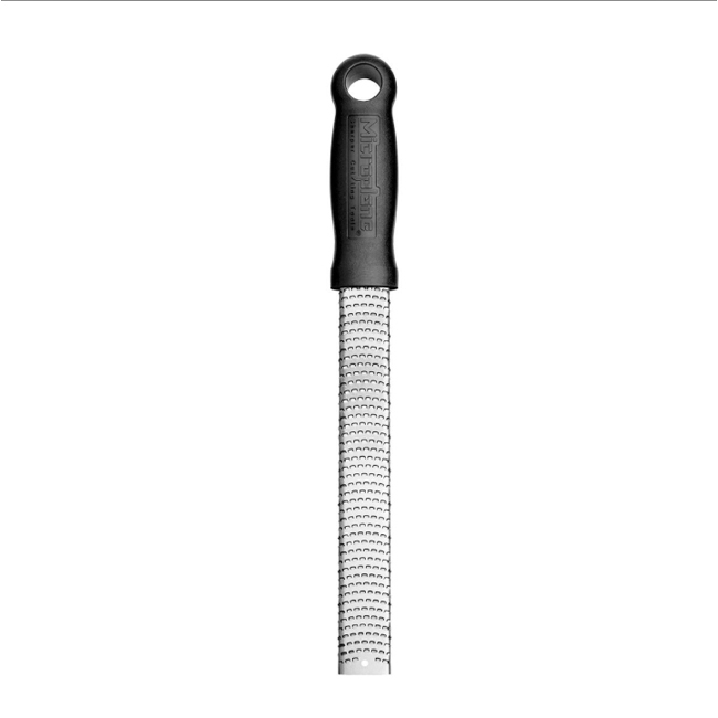 Microplane Black Classic Stainless Steel Zester & Cheese Grater