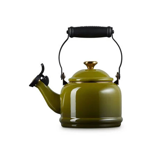 Le Creuset Demi Whistling Teakettle | Olive