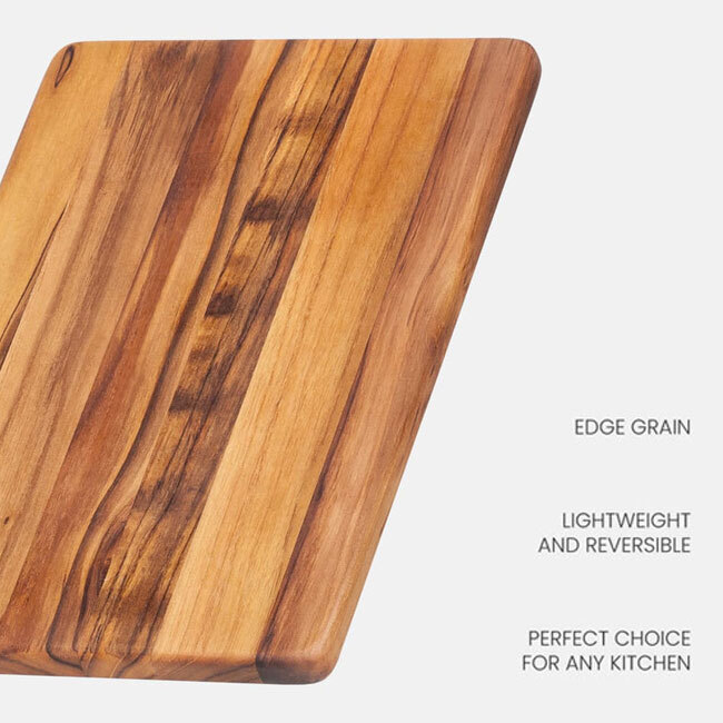Teakhaus Essential Rectangle Cutting Board | Large - detail