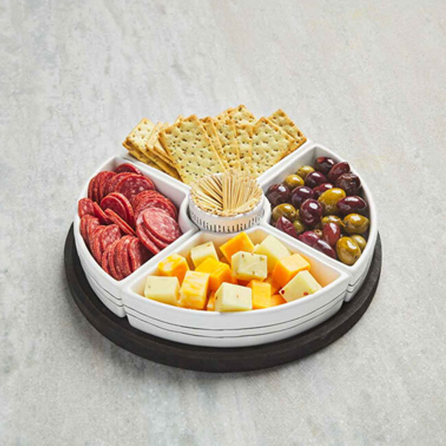Mud Pie® Six-Piece Hors d’Oeuvres Tray