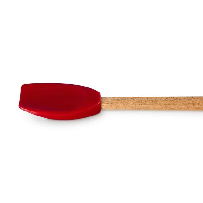 Le Creuset Signature Silicone Spatula Spoon | Cerise - detail