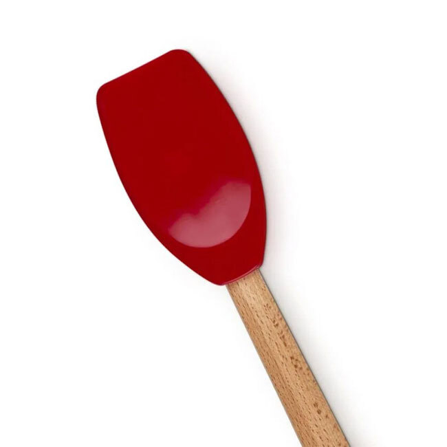 Le Creuset Signature Silicone Spatula Spoon | Cerise - detail