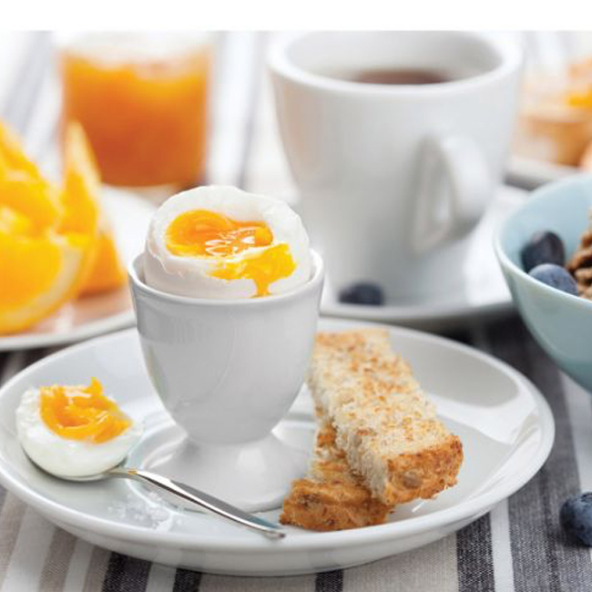 HIC Kitchen Perfect Egg, Heat-Sensitive Color Indicator - Egg dish