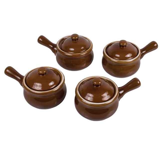 French Onion Soup Crock Bowls | Set of 4