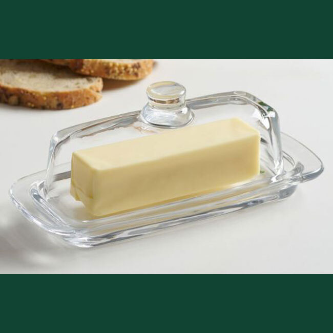 HIC | Kitchen Glass Butter Dish w/ Lid
