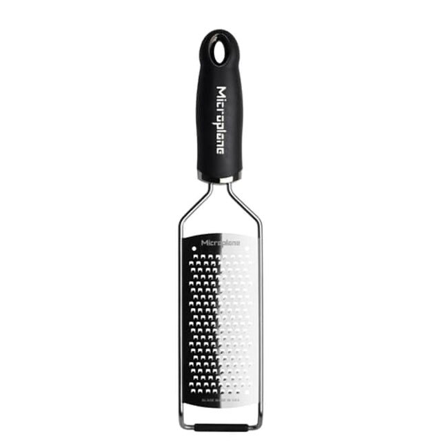 Microplane Gourmet Series Coarse Cheese Grater | Black