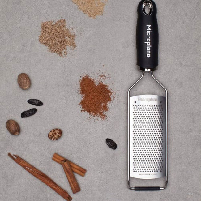 Microplane Gourmet Series Fine Grater | Black