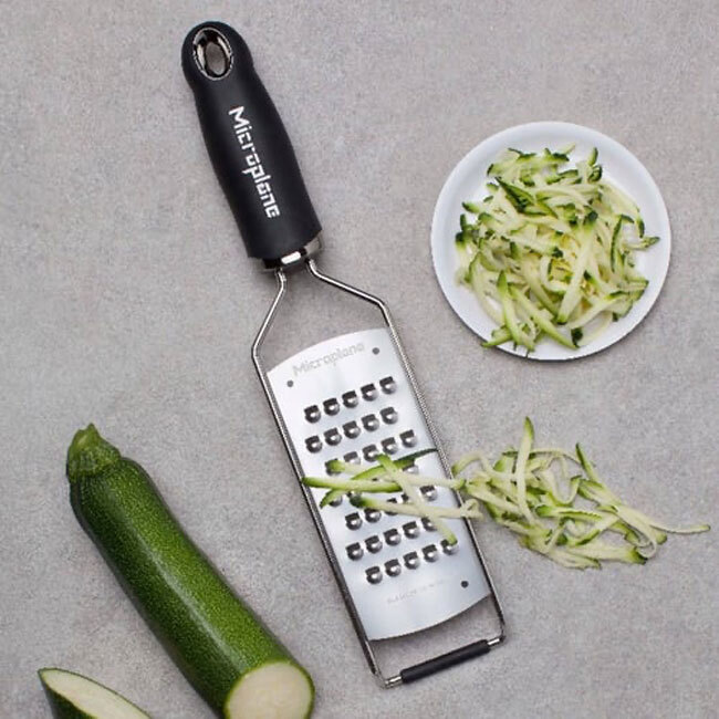 Microplane Gourmet Series Extra Coarse Grater | Black
