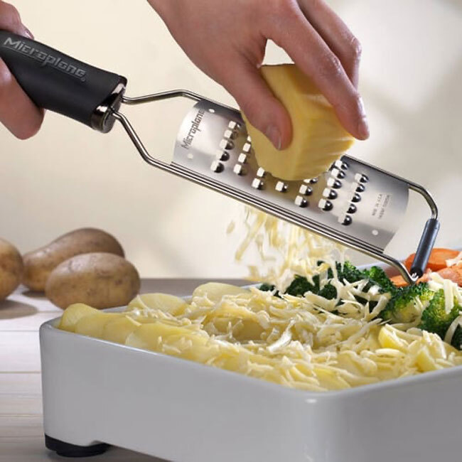 Microplane Gourmet Series Extra Coarse Grater | Black