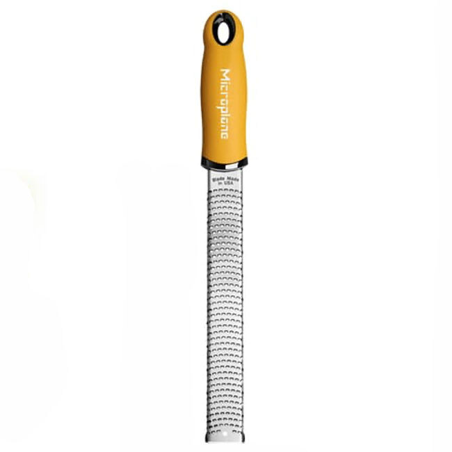 Microplane Premium Classic Zester/Grater | Mustard Yellow 