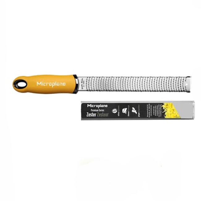 Microplane Premium Classic Zester/Grater | Mustard Yellow 