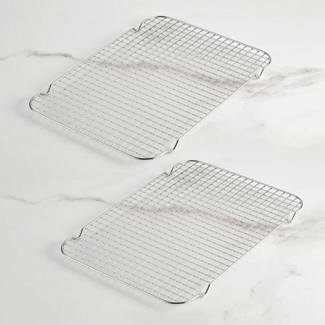 Product Hestan Provisions OvenBond® Stainless Steel Half Sheet Pan Racks | Set of 2