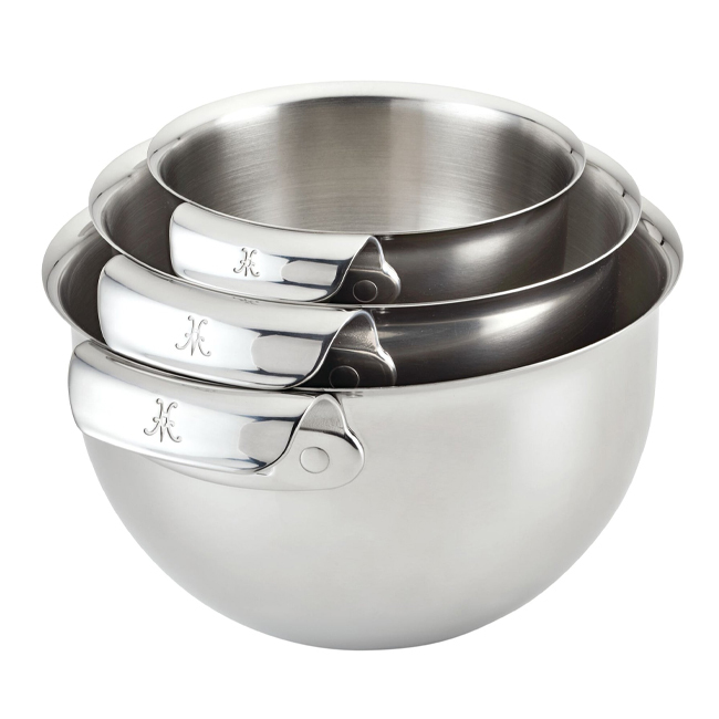 Hestan Provisions Stainless Steel Mixing Bowl Set, 3-Piece