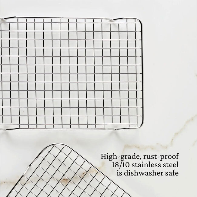 Hestan Provisions OvenBond® Stainless Steel Quarter Sheet Pan Rack