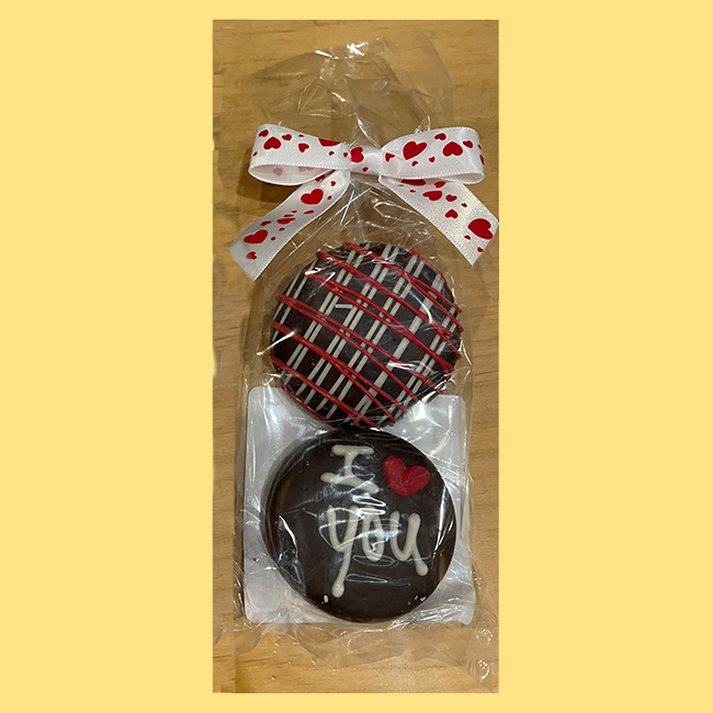 Sweet Jubilee Dark Chocolate Covered Oreos® | Pack of 2